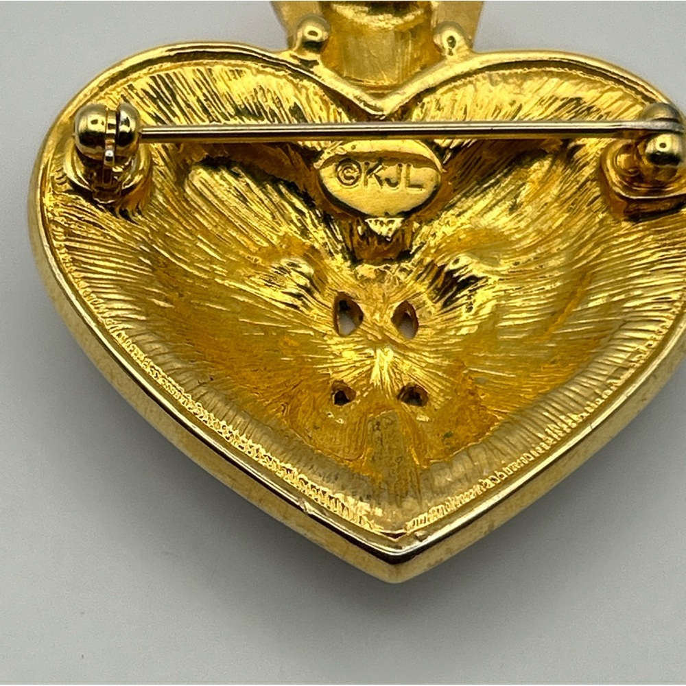 Kenneth Jay Lane KJL “Treasures of the Duchess” Replica Brooch - Picture 4 of 5